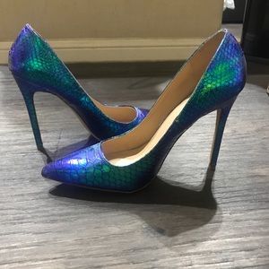 Metallic Heels